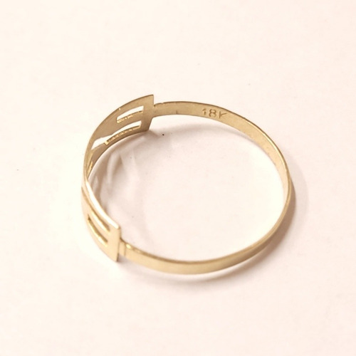 Anillo Calado Oro 18kts 0,8grs N°17 Brumat