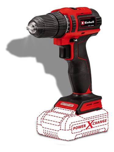 Taladro Atornillador 18v Brushless Einhell Solo + Compacto