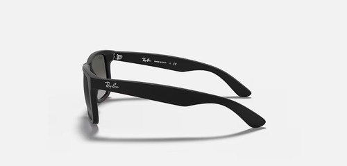 Ray-ban Justin Classic Rb4165 Cuadrado Negro Matte Gris Degrade Negro Matte Negro Matte