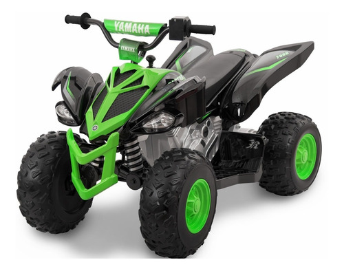 Cuatrimoto Electrica Infantil Yamaha Raptor Atv 12 V Verde