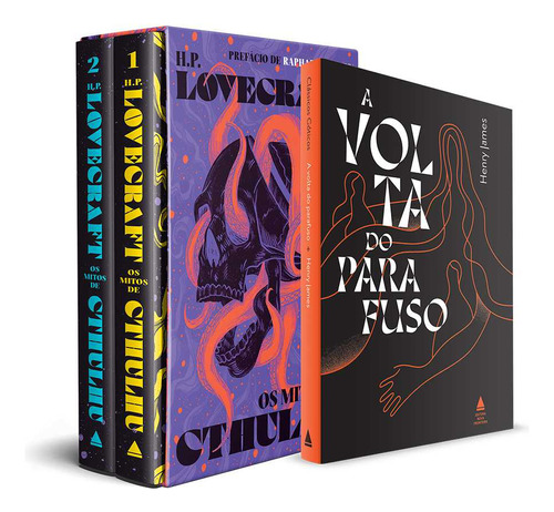 Kit Box Mitos De Cthulhu + A Volta Do Parafuso, De H.p. Lovecraft. Editora Nova Fronteira Em Português