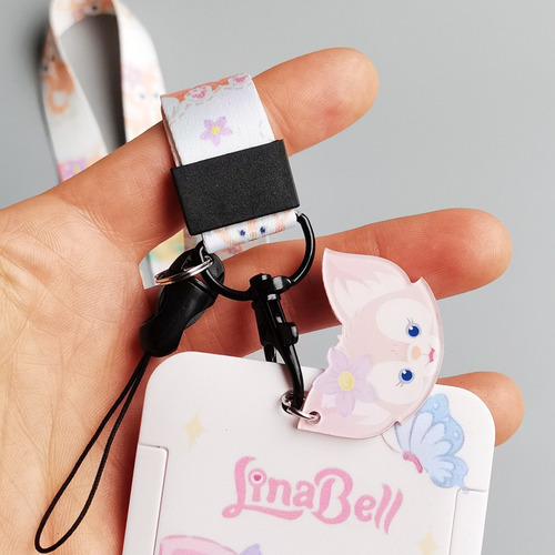 Porta Credencial Gafete Identificacion Con Lanyard 5pcs