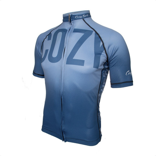 Imagen 3 de 5 de Remera Cozy Sport Modelo Pro C/ Cierre Hombre Ciclismo