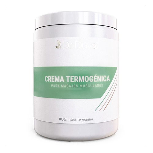 Dr Duval Crema Termogénica Para Masajes Musculares 1000g