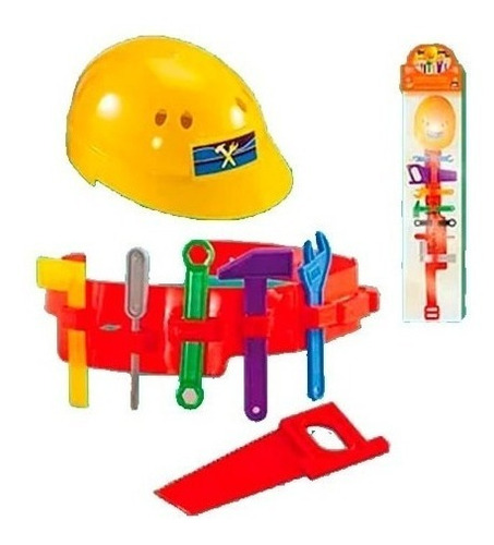 Set Herramientas Jugando A Ser Constructores Tm1 12650 Ttm