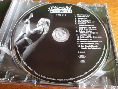 Cd Ozzy Osbourne - Randy Rhoades Tribute 1987 (Usado)
