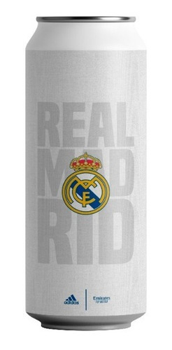[ Termo Lata 500ml.] Real Madrid Soccer.