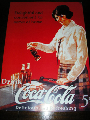Poster Coca Cola Memorabilia Delicious And Refreshing