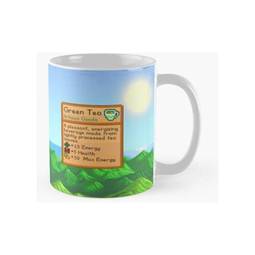 Taza Taza De Té Verde Stardew Valley Calidad Premium