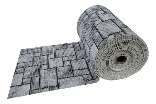 Passadeira Emborrachada Tapete Antiderrapante 5mt X 45cm Comprimento 5 M Cor Estampa 14 Desenho Do Tecido Estampado Largura 45 Cm