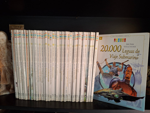 Colección Genios Grandes Clásicos Literatura Completa 40 T. (Usado)