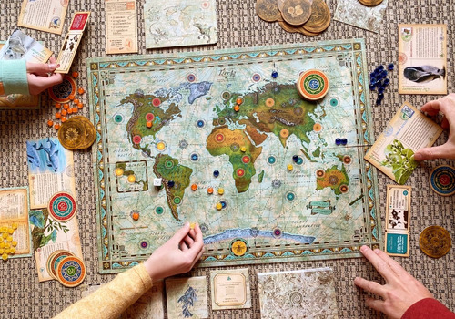Juego De Mesa Familiar - Térraq - Ecojuego Salva El Planeta