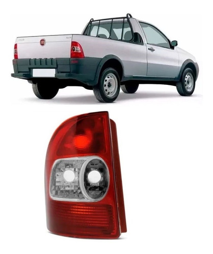 Lanterna Traseira Fiat Strada 99 2000 01 2002 2003 Esquerda