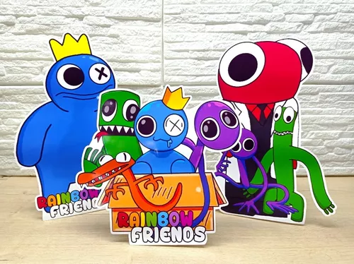 Kit Festa Rainbow Friends - Decoração Infantil