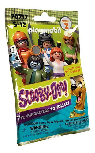 Figuras Para Armar Playmobil Scooby-doo! Misterio Serie 2 Cantidad de piezas 7