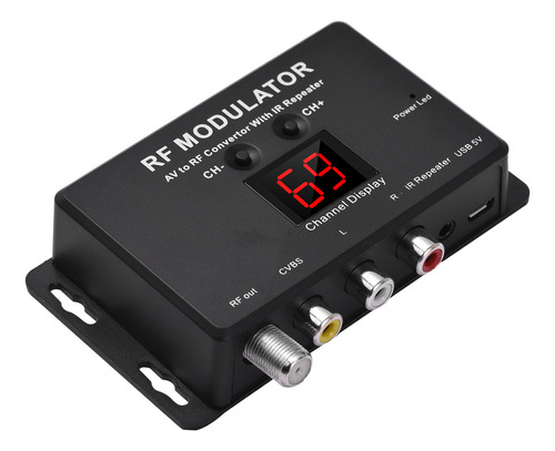 Modulador Repetidor Rf Modulador Rf Con Convertidor M60ir