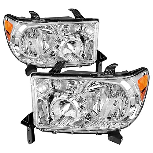 Conjunto De Faros Delanteros Para Toyota Tundra