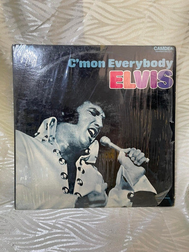 C Mon Everybody Elvis Presley Disco Lp Vinilo Acetato 