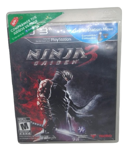 Ninja Gaiden 3 Ps3 Seminuevo (Usado)