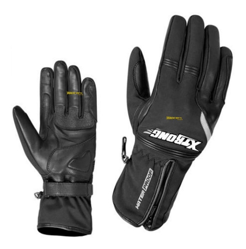 Guantes Caña Larga Térmicos Reflectivo Impermeable Cuero