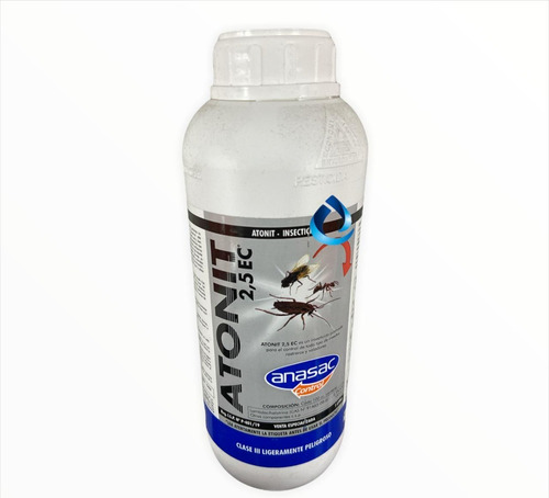 Insecticida Atonit 2.5 Ec 1 Litro Anasac