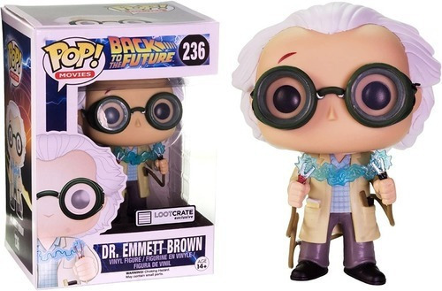 Funko Pop Vinyl - Regreso Al Futuro - Emmet Brown Lootcrate