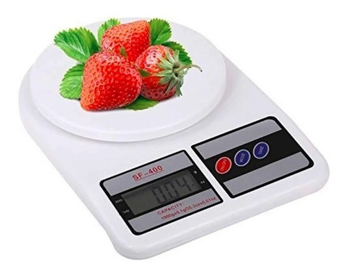 Gramera Electronica Digital De Cocina De 1gr/10kg Tda Lince