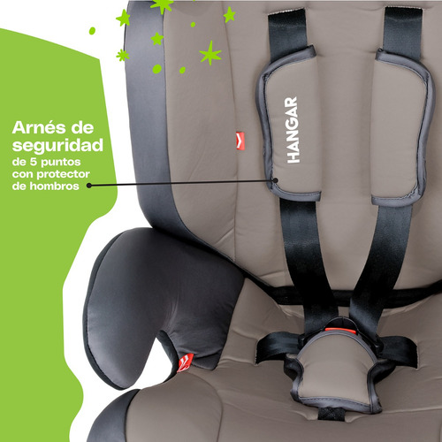 Autoasiento Cosco Hangar Gris Hangar Gris
