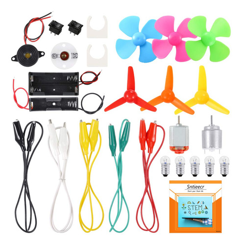 Sntieecr, Kit De Motor De Circuito Eléctrico, Experimento C