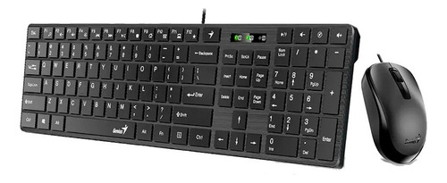 Combo Kit Genius Teclado + Mouse Slimstar C126 Usb