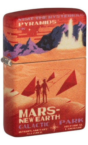 Encendedor Zippo Modelo 49634 Mars Design Original Original