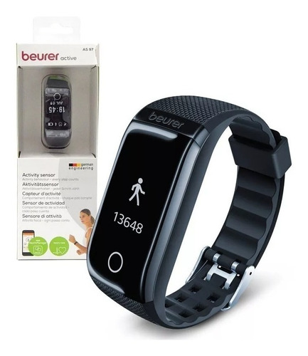 Imagen 2 de 5 de Pulsometro Sensor Actividad Fisica Sueño Reloj Beurer As 97