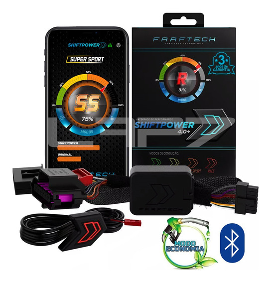 Tire o delay do acelerador controlando pelo app FT-ShiftPower4.0+