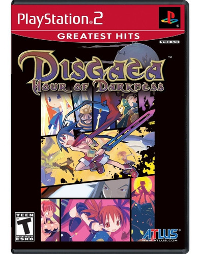 Jogo Midia Fisica Disgaea Hour Of Darkness Original Para Ps2