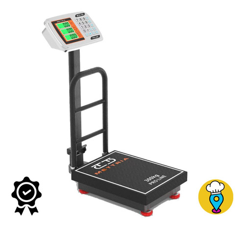 Báscula De Recibo 300kgs  Mettria - Mtxi 300