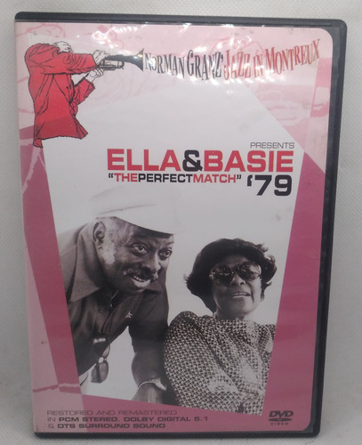 Ella & Basie/the Perfect Match 79 / Dvd R1 & F4 /seminuevo A