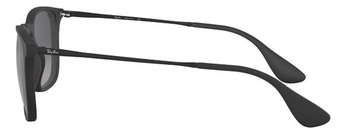 Lentes De Sol Ray-ban Chris Rb4187 Cuadrados Gris Matte Liso Grey Matte Black Matte Black