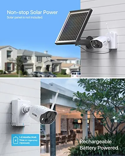 comprar C309 Camara Sin Cable Vision Nocturna Color 2k Nvr 4 2