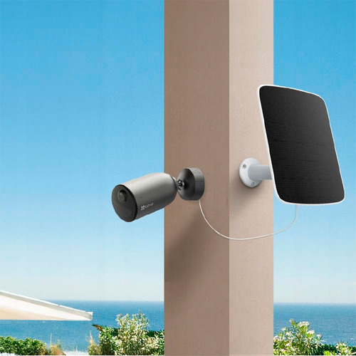 Ezviz Eb3 2k Cámara De Seguridad Wifi 3mp Panel Solar