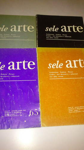 Sele Arte N 63, 65, 66 Y 67 Escultura Pintura Grafica Y Más