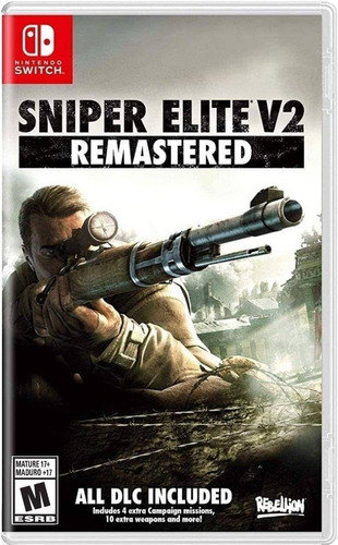 Sniper Elite V2  Remastered Rebellion Nintendo Switch Físico