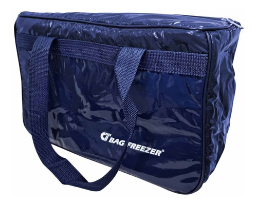 Bolsa Térmica 18 Litros Pvc Azul Bag Freezer