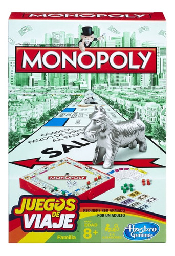 Monopoly Juegos De Viaje, Hasbro Gaming