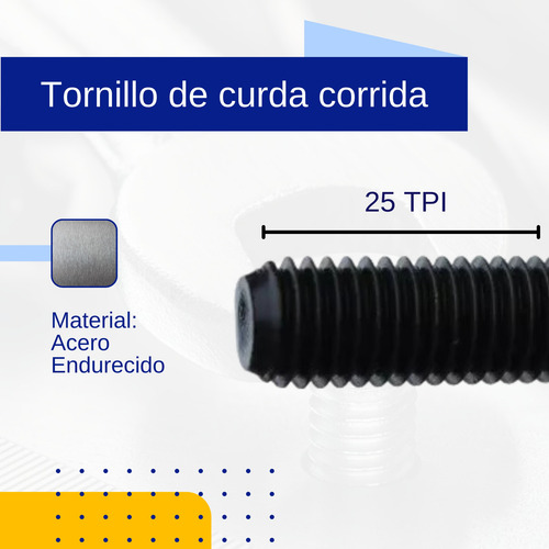 Tornillo Allen 6x65 (50 Pz) Milimetricos
