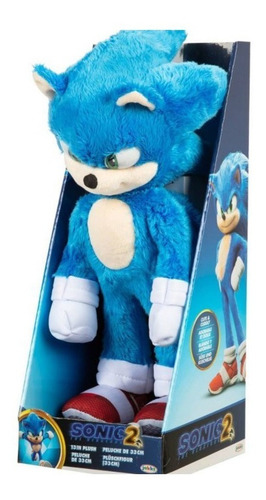 Peluche Sonic The Hedgehog La Pelicula 2 (33cm)
