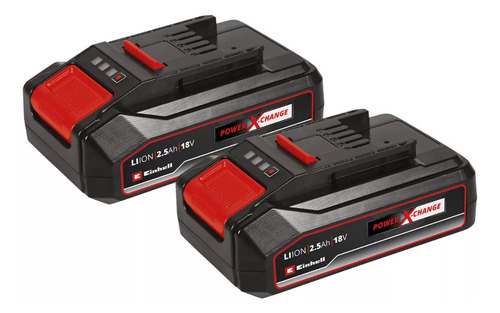 Bateria Doble 18v Twinpack 2x2.5ah Einhell Litio