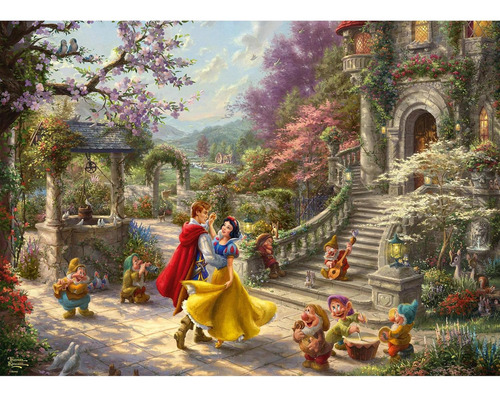 Rompecabezas Schmidt 1000 Piezas Blancanieves Thomas Kinkade