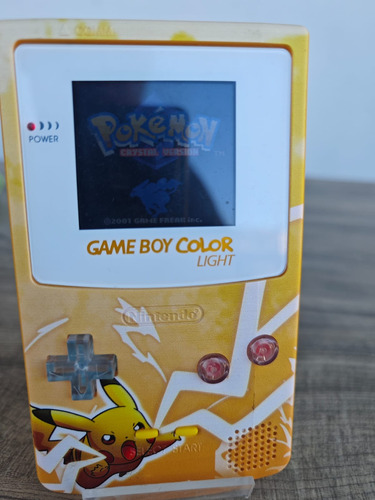 Gameboy Color - Ips Tft2.2 Pikachu Amarelo (Usado)