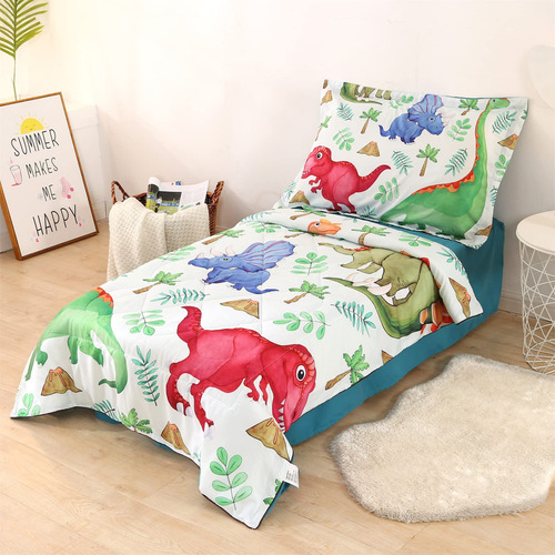 Juegos De Ropa De Cama Para Nios De Wowelife Dinosaur Para N