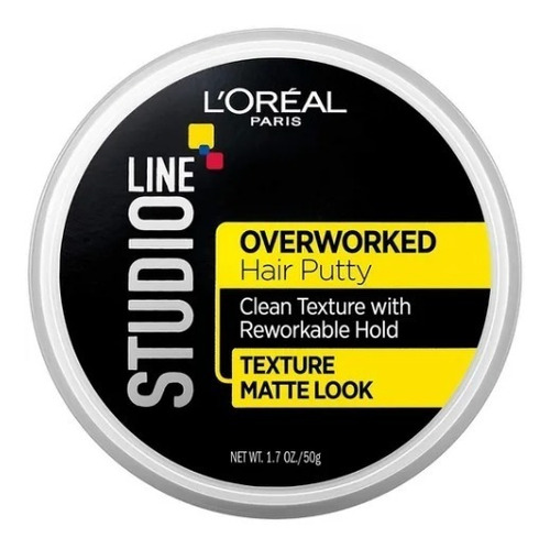 Pomada Loreal Studio Line Overworked Hair Putty Pasta/gel